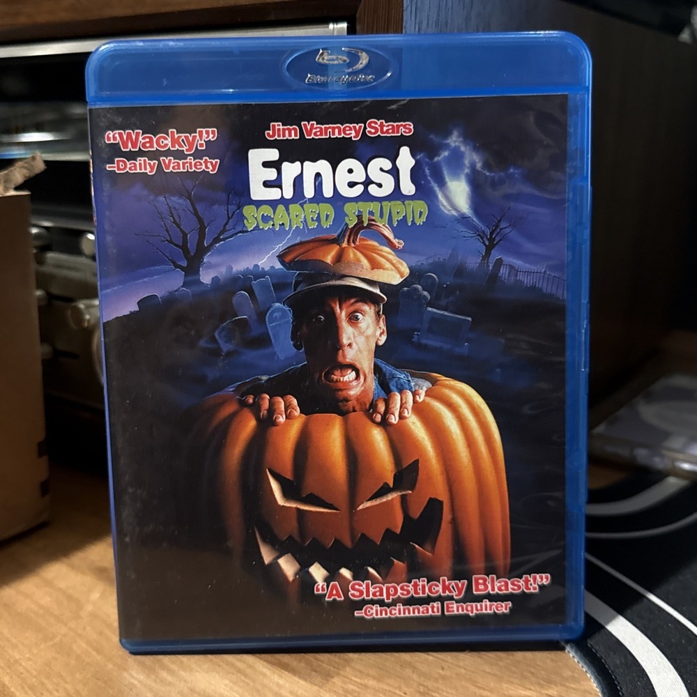 Ernest Scared Stupid (Blu-Ray, 1991) Jim Varney 2011 OOP Rare
